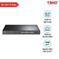 TL-SG1218MPE Easy smart Switch Gigabit 18 cổng với PoE + 16 cổng