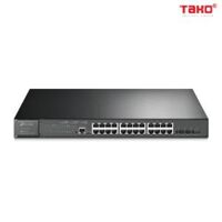 TL-SG3428XMP JetStream 24-Port Gigabit và 4-Port 10GE SFP + L2 + Managed Switch với 24-Port PoE +