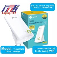 TL-WA854RE _  Bộ Mở Rộng Sóng Wi-Fi Tốc Độ 300Mbps TL-WA854RE Chế độ mở rộng sóng tăng cường tín hiệu Wi-Fi đến cá