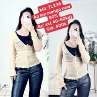 TL236 Áo len Mango áo khoác len nhẹ