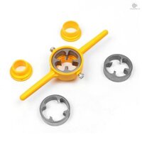 [Tlms] Ống nước bằng nhựa đa chức năng Ren Die Imperial Manual Tap Vít Die Set PVC NPT 60° Bộ khuôn ren ống hình nón