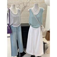 Tmall phong cách Hàn Quốc sang trọng màu sắc vintage 2 dây thiết kế giành cho nữ thích hợp mùa hè