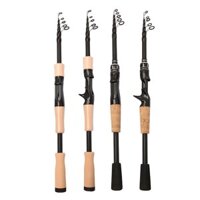 Tmoy 1,5m / 1,8m / 2,1m / 2,4m Cần câu quay bằng kính thiên văn di động Vỏ câu cá Chép Cần câu Bass để câu cá nước ngọt TCVN