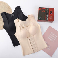 Tmoy 3 Trong 1 Eo Nút Áo Ngực Định Hình Cho Nữ Eo Shaper Nữ Shaper Áo Ngực Quai - Áo Ngực Huấn Luyện Eo 3 Trong 1 Hàng Ngày TCVN