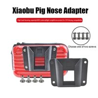 Tmoy Lợn Mũi Adapter Cho Brompton Túi Giỏ Trước Tàu Sân Bay Khối Adapter Có Ốc Vít Nhựa Xe Đạp Phụ Kiện TCS