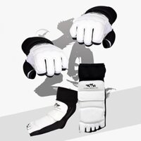 Tmoy Taekwondo Da Chân Găng Tay Sparring Karate Mắt Cá Chân Bảo Vệ Thiết Bị Đấm Bốc Võ Thuật Bảo Vệ Chân Tất Người Lớn Kid TCVN