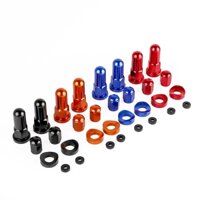 Tmqwag Motocross CNC Nắp Van Bụi Bẩn Xe Đạp Vành Khóa Đai Ốc Bu Lông Miếng Đệm Cho KTM Honda Yamaha YZ250F YZ450F WR250R WR450R WR250F WR450F Một Phần