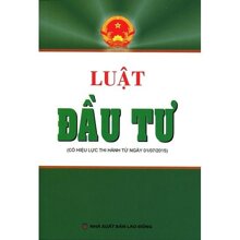 Luật Đầu Tư - Trí Việt Books