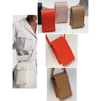 TNS-Túi đeo chéo điện thoại [HOTTREND] BCGeneration phone bag-[TÚI ĐIỆN THOẠI MINI]- tone đỏ nâu