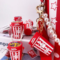Tnt Times Youth League Popcorn Xô Silicone Móc Khóa Album Xô Mặt Dây Chuyền Trang Sức
