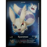 [TNTB] Thẻ bài Digimon BT6-002 - Kyaromon (Box Topper) - Digi-Egg - Uncommon