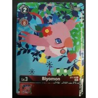 [TNTB] Thẻ bài Digimon ST1-02 - Biyomon (Floral Fun) - Digimon - Common