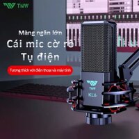 TNW K16 Micro condenser,Micro điện dung,Micro chơi game,Supercardioid Streaming Micro