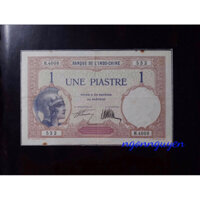 Tờ 1 đồng Đông Dương (Indochine) Mũ sắt sưu tầm