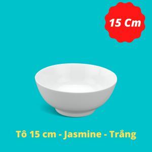 Tô 15cm Jasmine Trắng