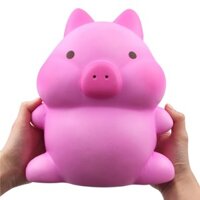 (TO 25-30CM) Squishy heo hồng lợn hồng đại khổng lồ cầm thích tay