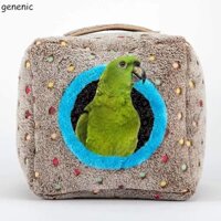 Tổ bánh vẹt GENENIC Đồ dùng cho chim sáng tạo chống cắn