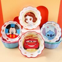 Tô bát ăn nhựa MELAMINE hãng DISNEY . Hình nhân vật hoạt hình [Ảnh thật, Hàng sẵn]