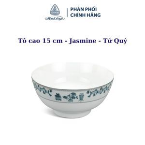 Tô cao 15 cm Jasmine Tứ Quý