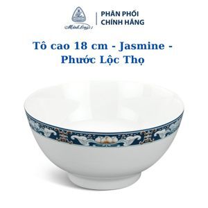 Tô cao 18 cm Jasmine Phước Lộc Thọ