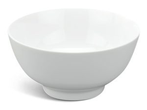 Tô cao 18 cm Jasmine Trắng
