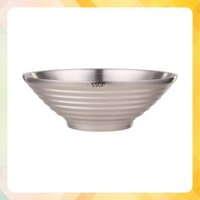 Tô Chén Bát Inox Kiểu Hàn Quốc 2 Lớp Cách Nhiệt 24cm Hàng Chính Hãng Inox Cao Cấp An Toàn SSGP