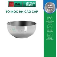 Tô chén inox 304 cao cấp Fivestar 2 lớp , hàng xuất khẩu - Tô 16cm