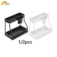 Tổ chức Ngăn kéo lưu trữ cho tủ bếp Tủ quần áo trượt hình chữ L Kệ bồn rửa đa năng