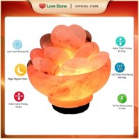 Tô Đá Muối Himalaya Love Stone Phong Thủy, Trang Trí, Thanh Lọc Không Khí - Nhập Khẩu Pakistan