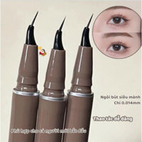 Tô Điểm Bút Kẻ Eyeliner Judydoll Nâu Đen Đậm Màu Nét Vẽ Sắc Nét 0,014mm Bút Viết Kẻ Mắt