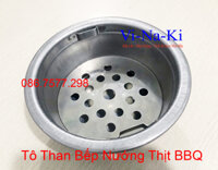 tô đựng than bếp nướng tại bàn, xô để than, bát chứa than giá rẻ, bền, dày