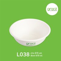 Tô giấy bã mía Thái Lan 875ml 10 cáixấp - thương hiệu Gracz