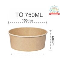 Tô giấy Kraft 50c/cọc