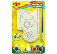 Tô gỗ màu nước máy bay trực thăng K-213