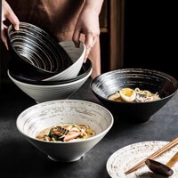 Tô gốm sứ đựng mỳ ramen/udon/salat kiểu Nhật