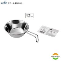 Tô Inox 12cm Echo Metal Có Quai Cầm, Treo Tiện Dụng