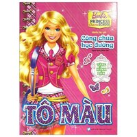 Tô màu barbie Công chúa học đường