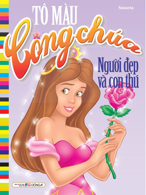 Tô màu công chúa - Người đẹp và con thú