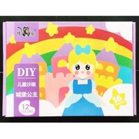 Tô màu tranh cát công chúa TCCC-89