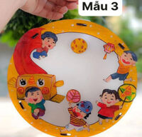 Tô màu tự làm lồng đèn rước LD109C