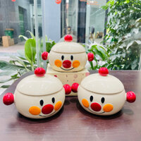 Tô mỳ, Âu ăn mỳ, Tô bún, Tô phở kiểu dáng chú hề dày dặn men bóng mướt, Dung tích 900ml