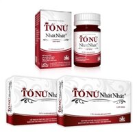 Tố nữ Nhất nhất bổ sung nội tiết tố, đẹp da từ mầm đậu nành, sữa ong chúa và thảo dược từ Malaysia