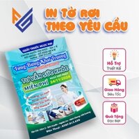 Tờ Rơi A4,A5 (Combo 500 Tờ Rơi Đặt In Theo Yêu Cầu) - Giấy Dày Dặn, Lán Bóng - In Giá Rẻ