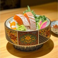 Tô sứ cơm lươn kiểu Nhật/ Tô sứ đựng sashimi