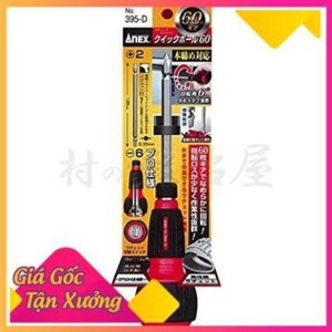 Tô vít 2 đầu +2-6x135mm Anex No.395-D