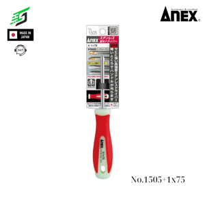 Tô vít 4 cạnh Anex No.1505+1x75