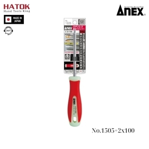 Tô vít 4 cạnh Anex No.1505+2x100