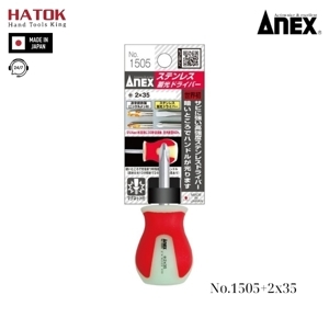 Tô vít 4 cạnh Anex No.1505+2x35