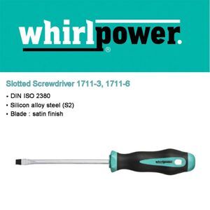 Tô vít dẹp cơ khí Whirlpower 1711-3-15080 8 x 150 mm