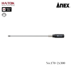 Tô vít đóng 4 cạnh tay gỗ Anex No.170+2x300